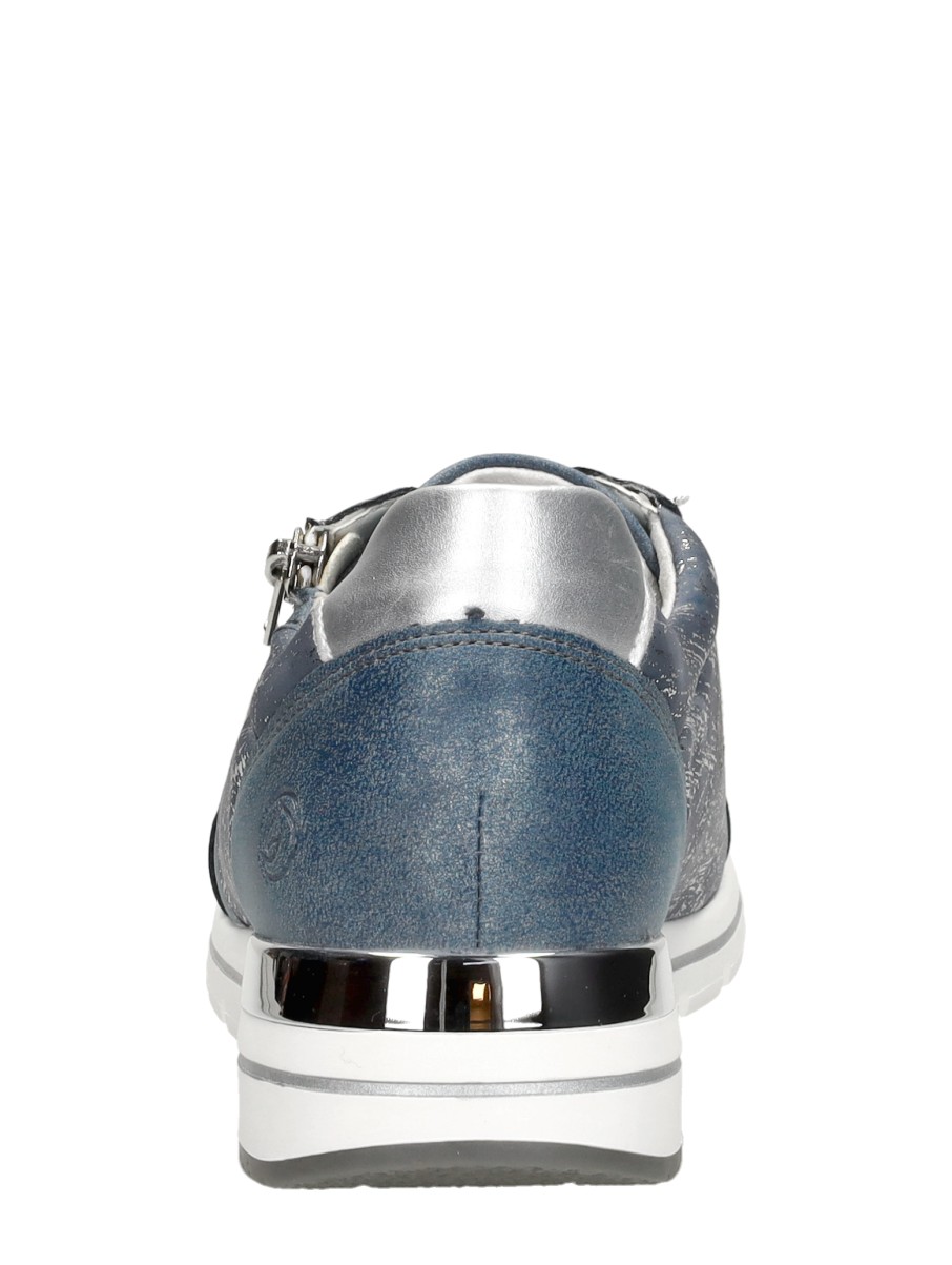 Remonte - Veterschoenen Laag – licht blauw – foto 3 van 4