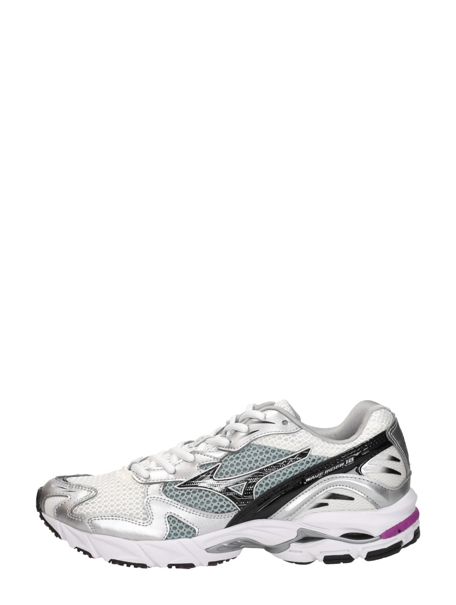 Mizuno Wave Rider 10 damessneaker grijs