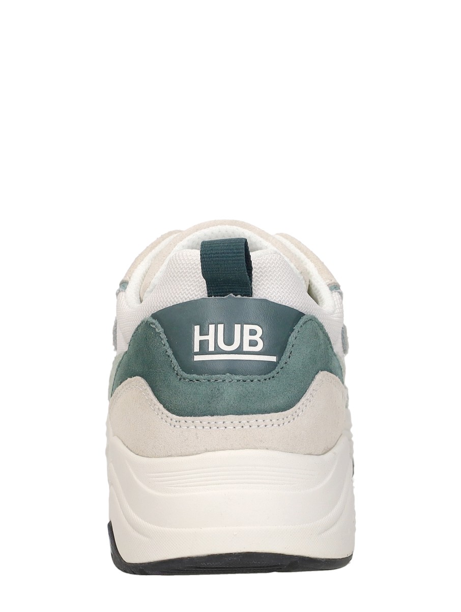 HUB Glide S43 herensneaker wit