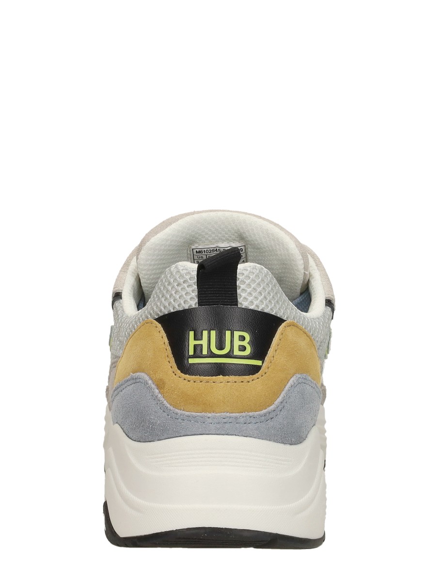 HUB Glide herensneaker beige