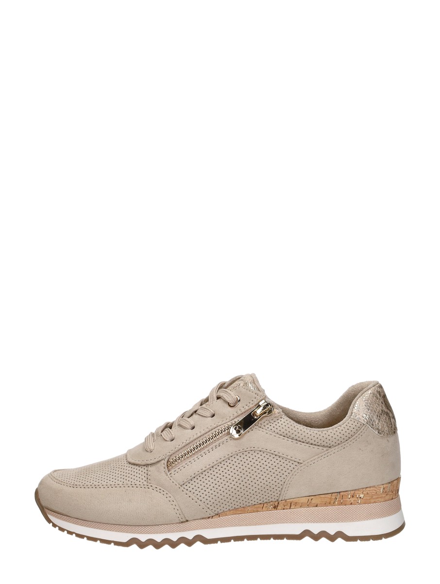 Marco Tozzi damessneaker beige