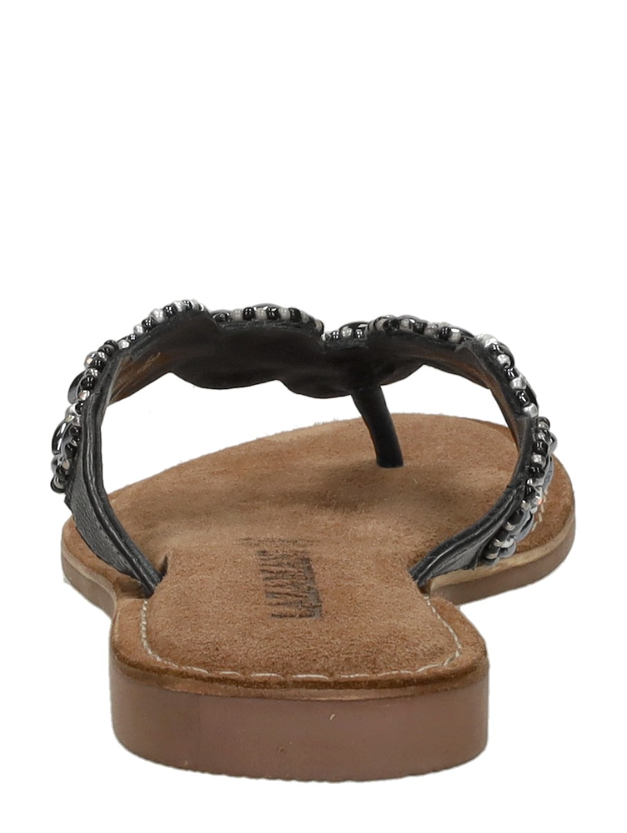 Lazamani - Teenslippers – zwart – foto 3 van 4