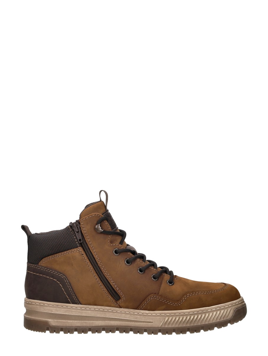 Rieker - Veterschoenen Hoog – cognac – foto 4 van 4