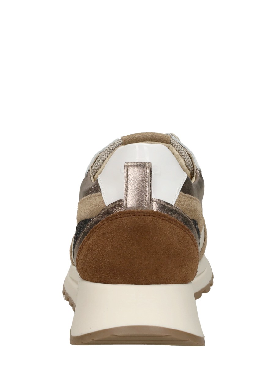 Aqa - Sneakers Laag – beige – foto 3 van 4