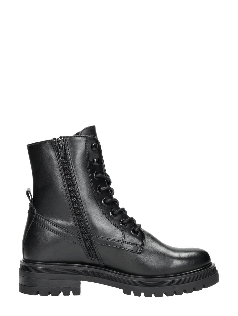 Sub55 - Veterschoenen Hoog – zwart – foto 4 van 4
