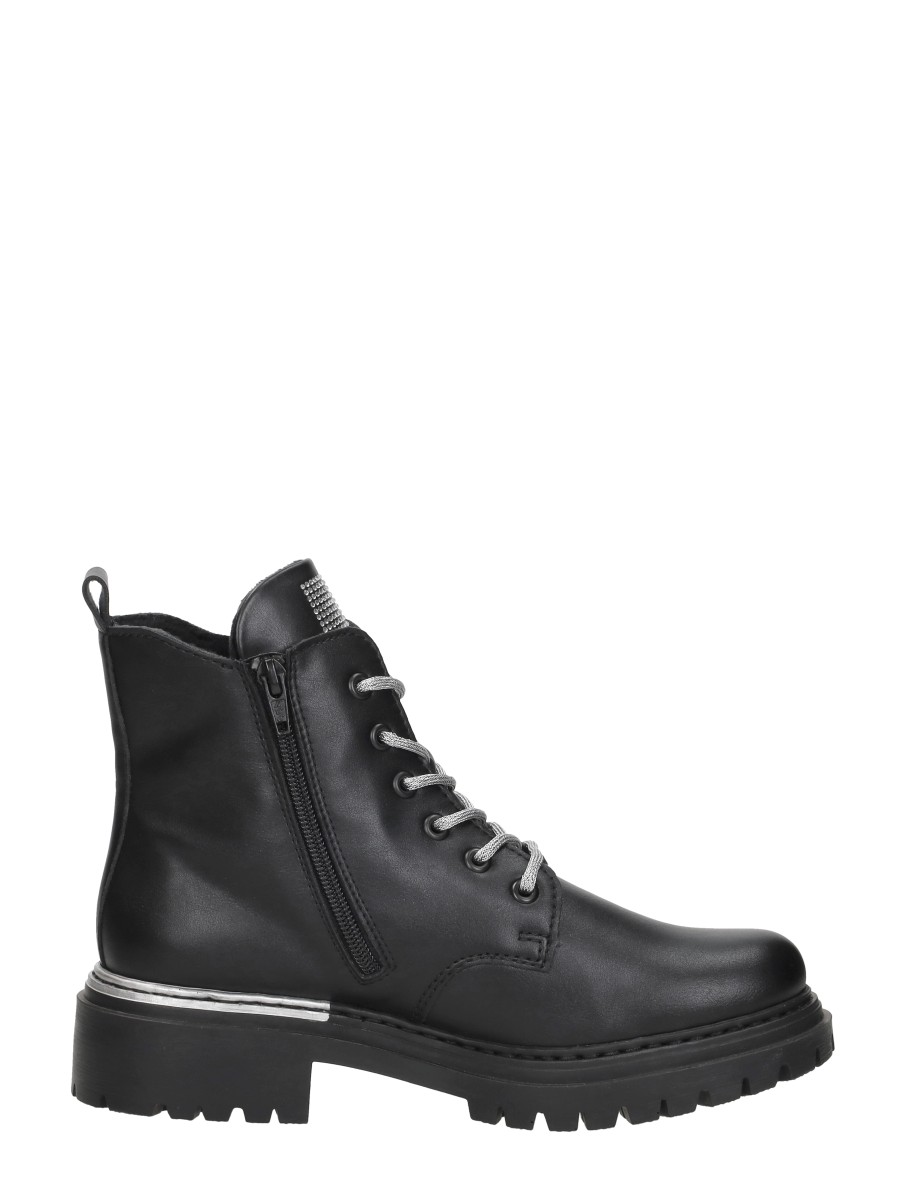Rieker - Veterschoenen Hoog – zwart – foto 4 van 4