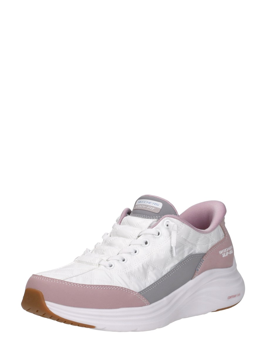 Skechers - Slip-ins: Cozy Fit Knotted Bungee – wit – foto 2 van 4