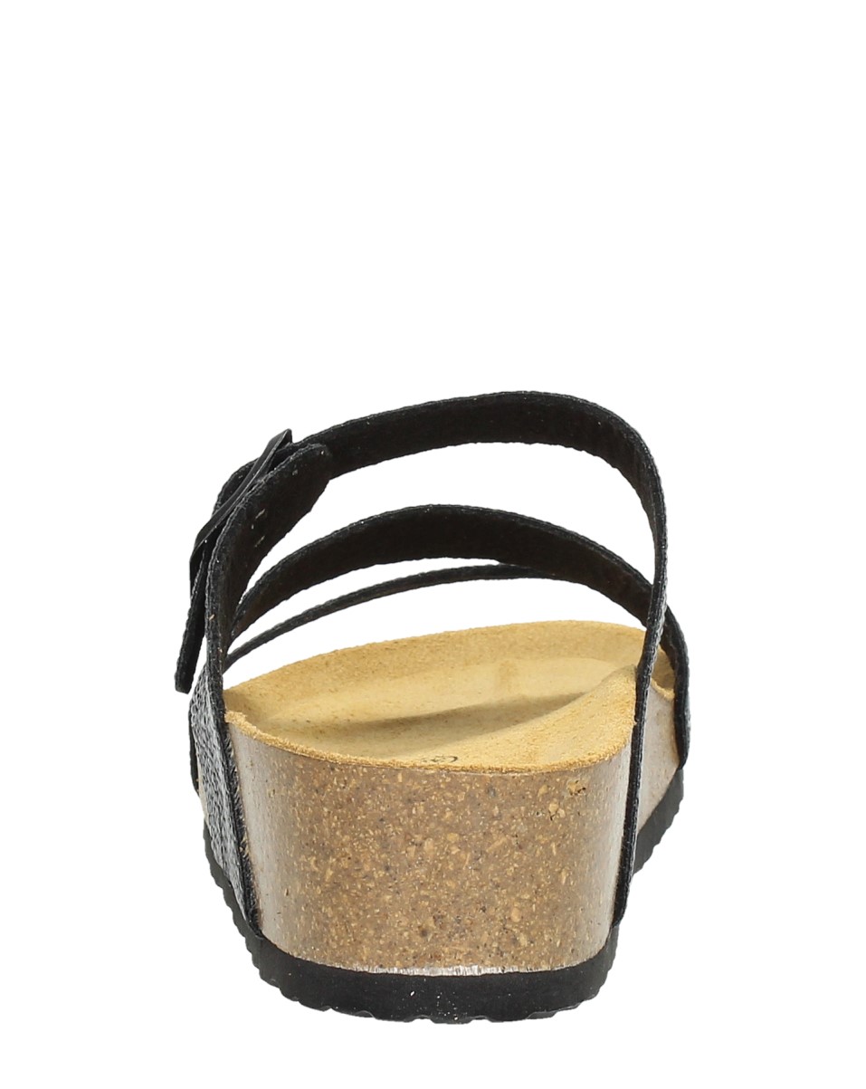 Choizz - Dames Slippers Zwartlak gevonden by ShwayBox