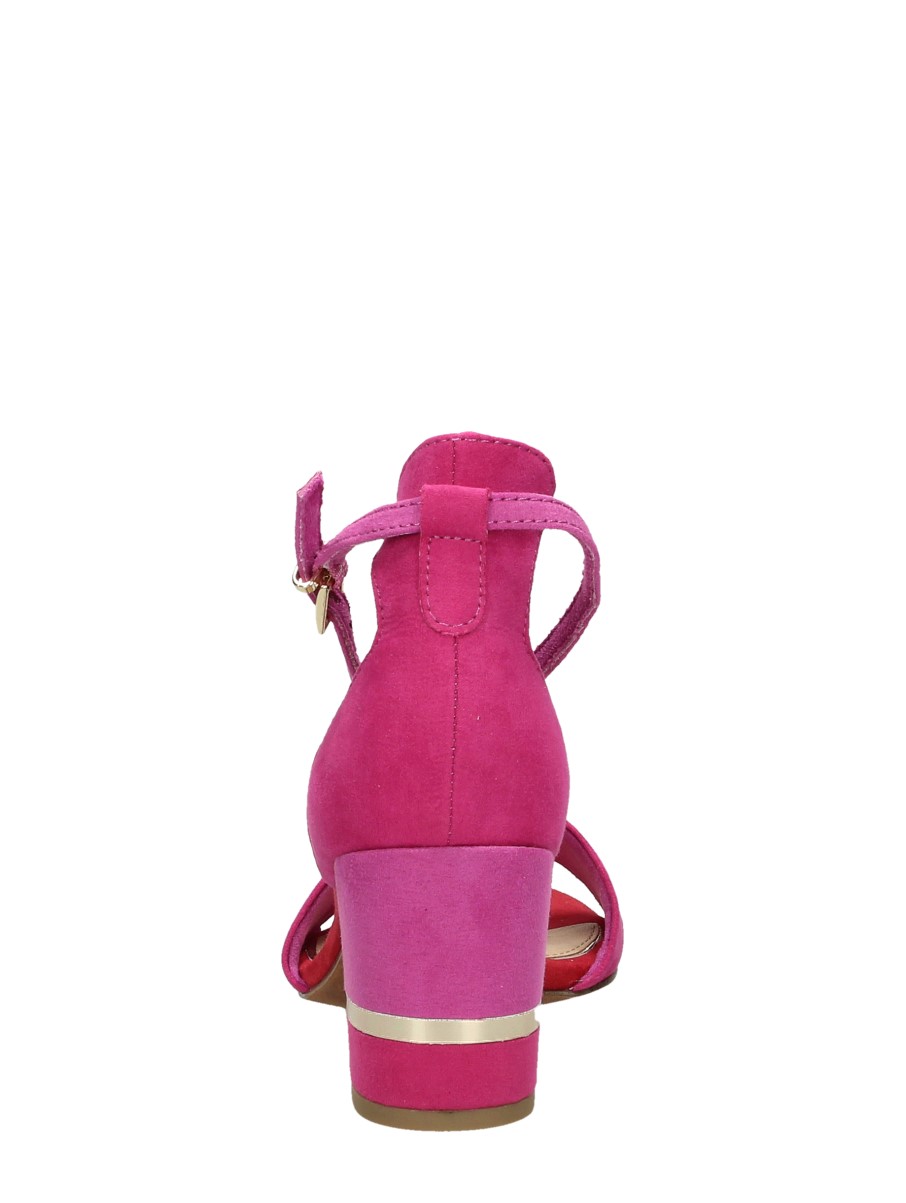 Marco tozzi - Sandalen Hak – roze – foto 3 van 4