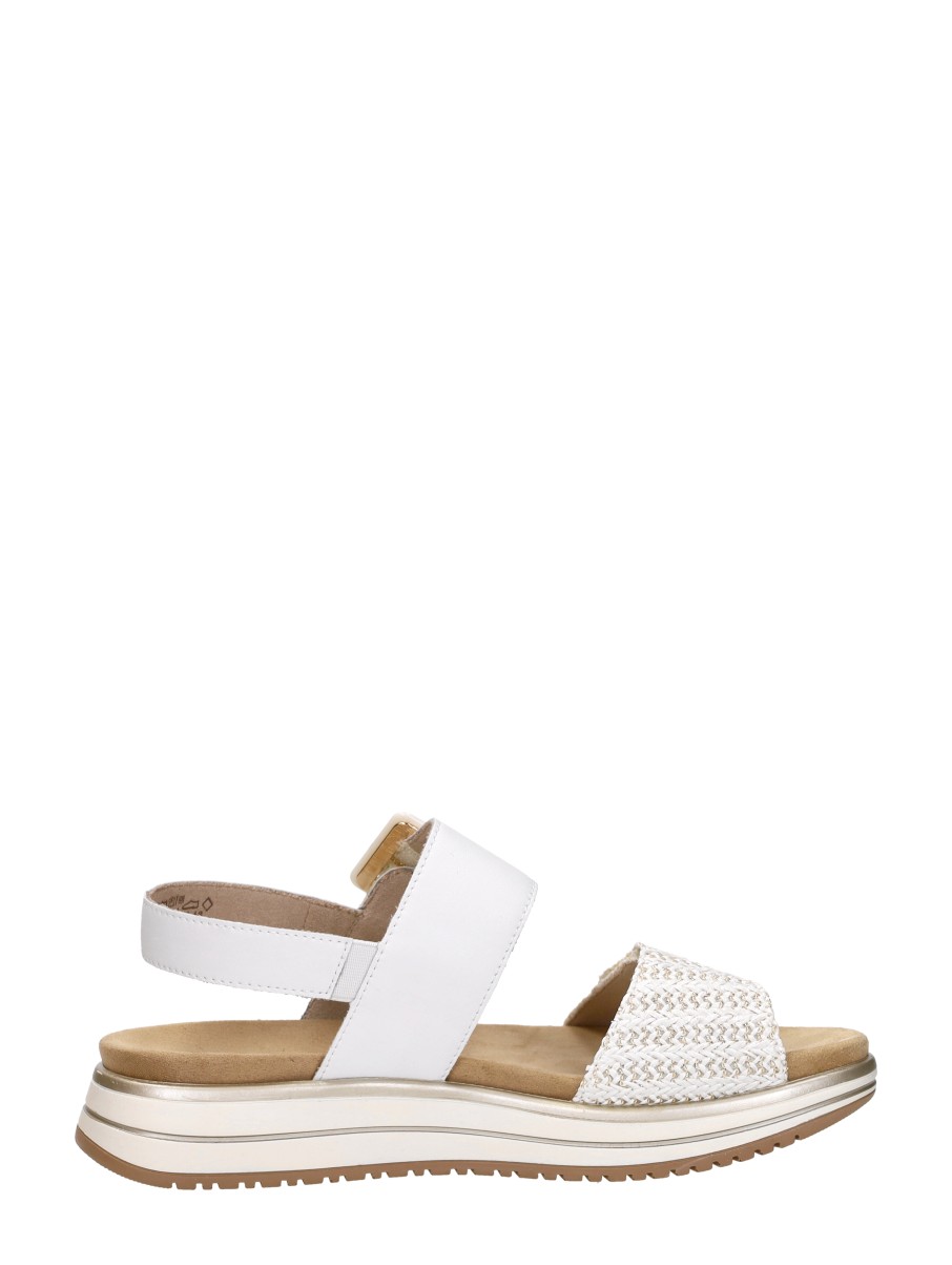 Remonte - Sandalen Plat – wit – foto 4 van 4