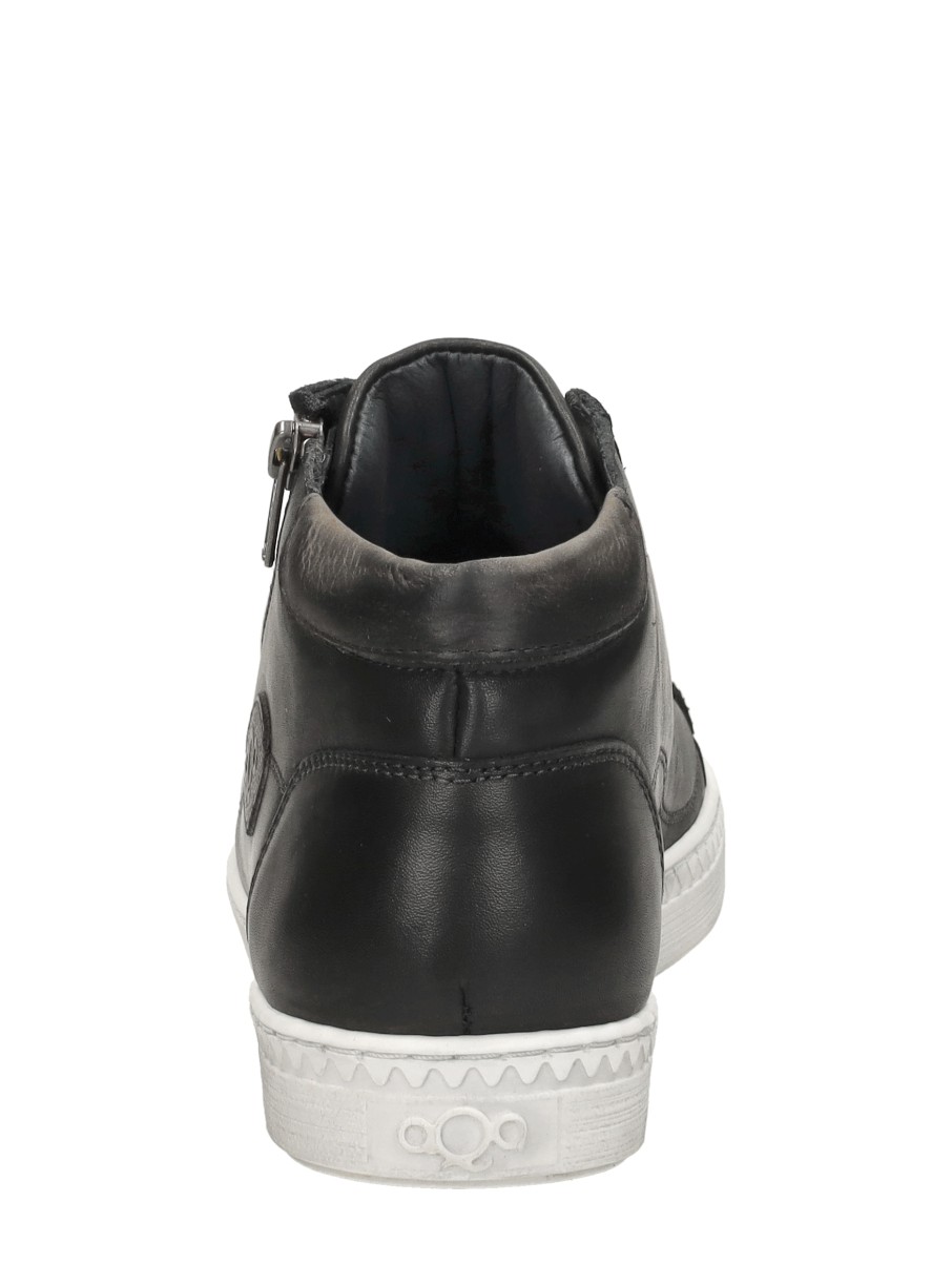 Aqa - Veterschoenen Hoog – zwart – foto 3 van 4