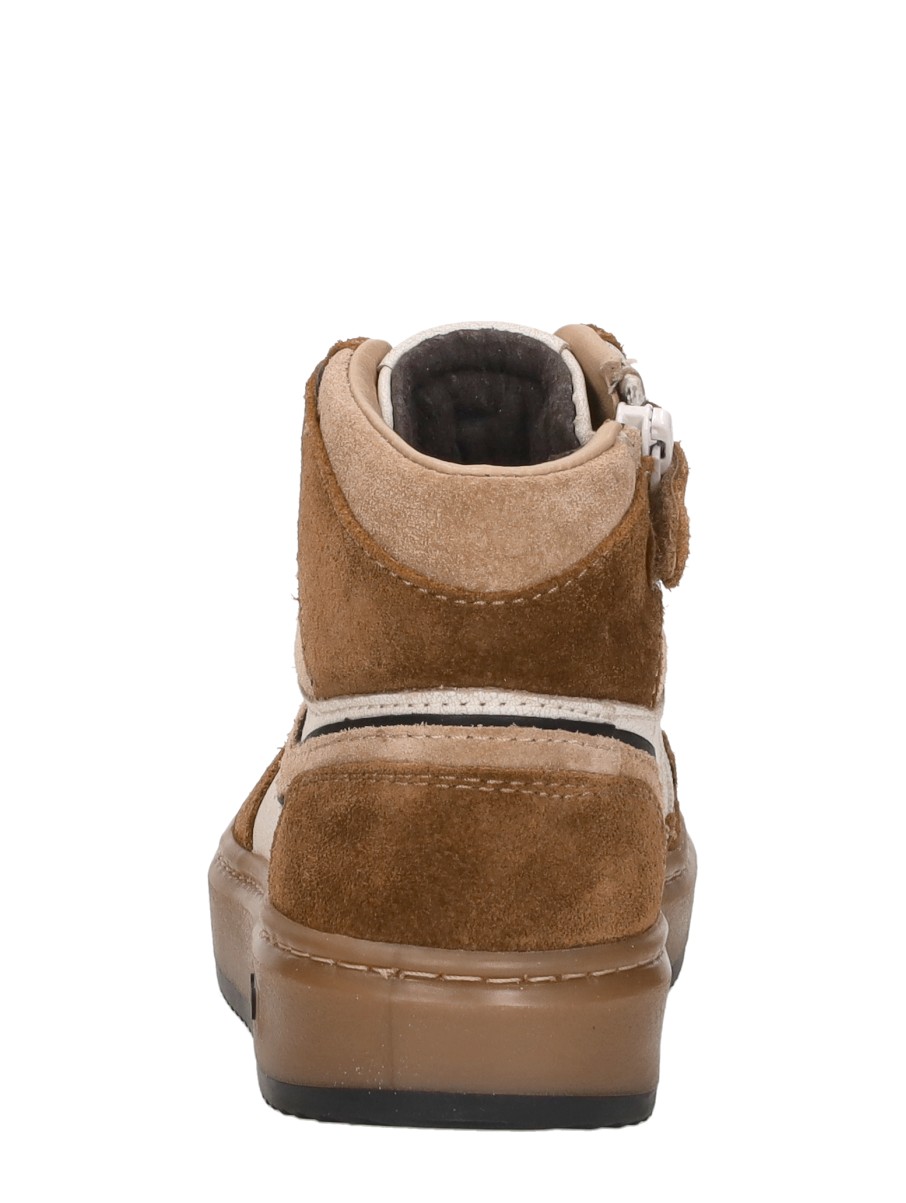 Keq - Veterschoenen Hoog – cognac – foto 3 van 4