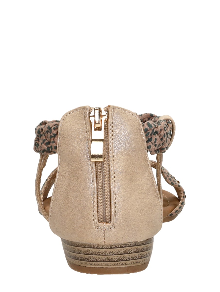Sub55 - Sandalen Plat – beige – foto 3 van 4
