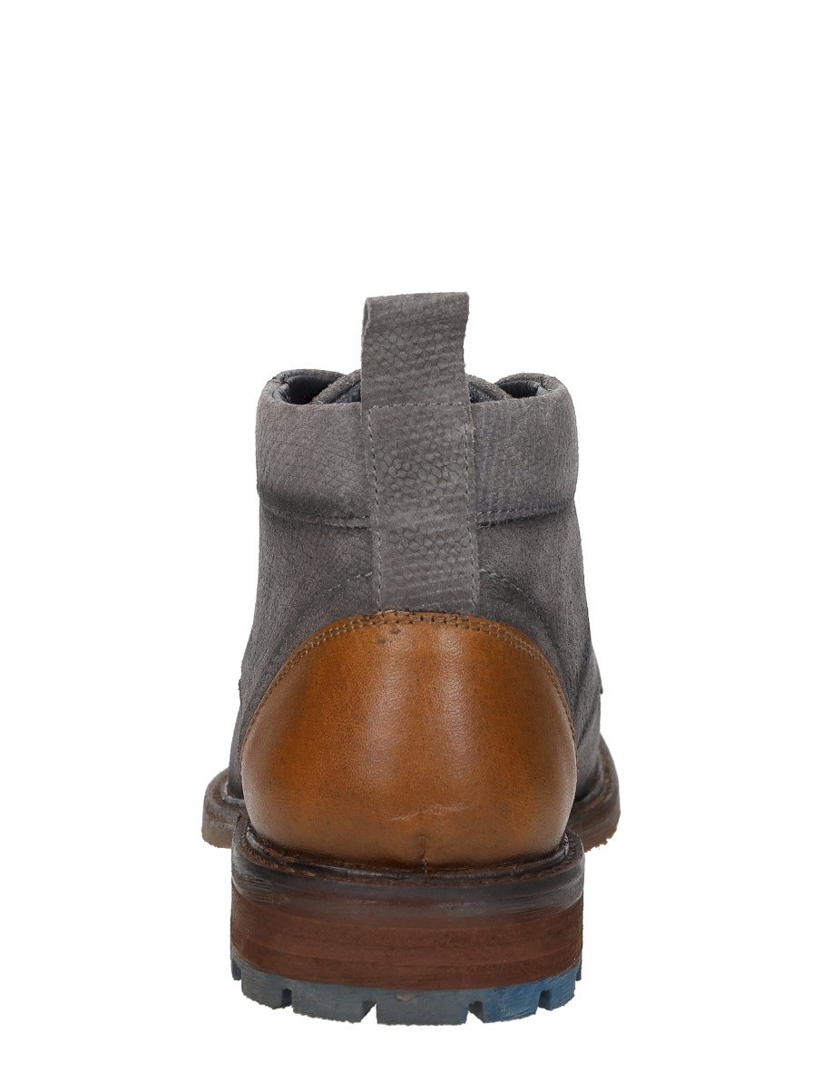 Sub55 - Veterschoenen Hoog – grijs – foto 3 van 4