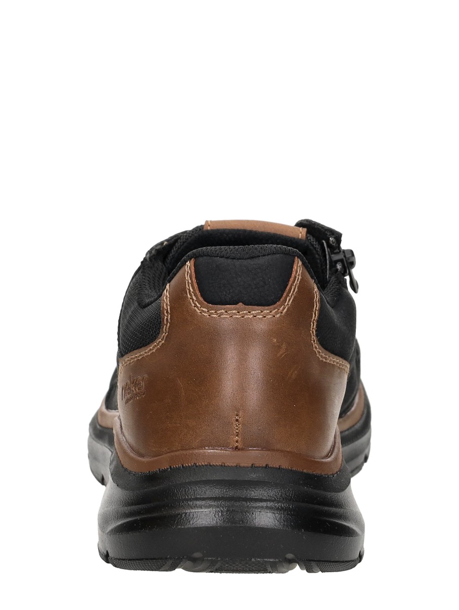 Rieker - Veterschoenen Laag – zwart – foto 3 van 4