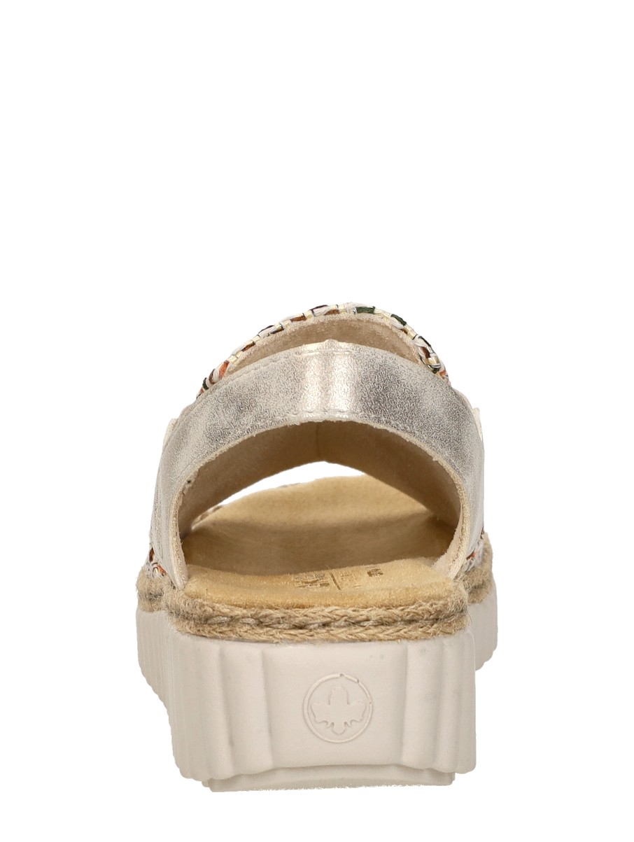 Rieker - Sandalen Plat – beige – foto 3 van 4