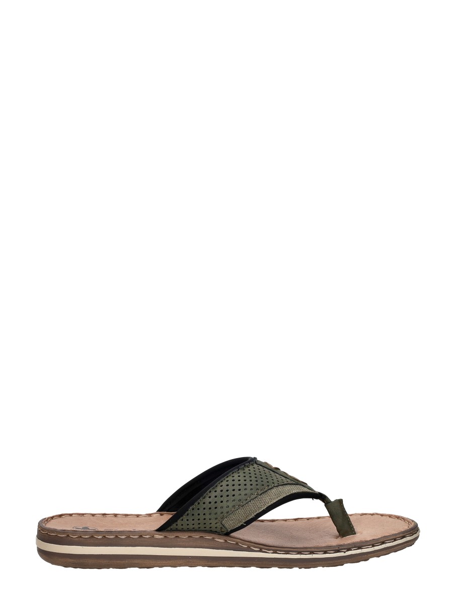 Rieker - Teenslippers – groen – foto 4 van 4