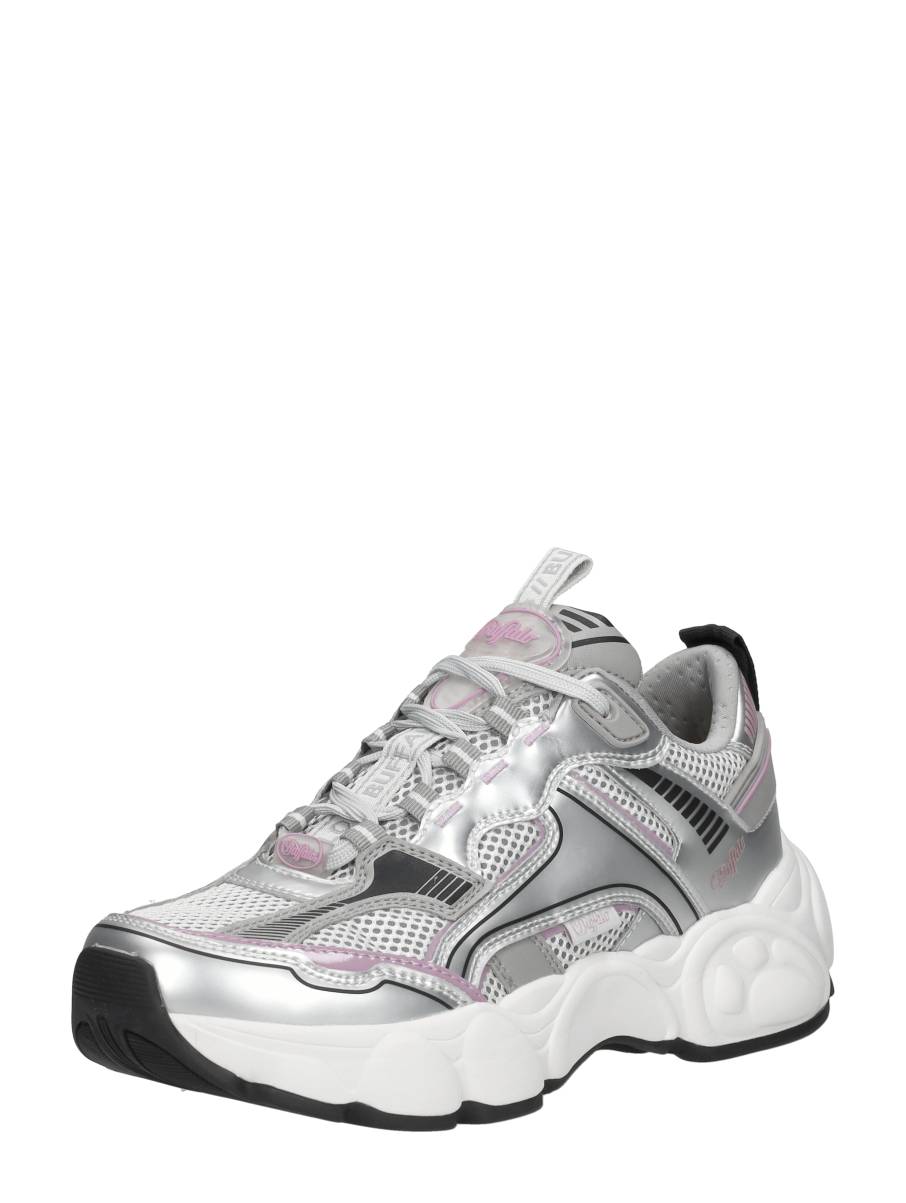 Buffalo damessneaker zilver