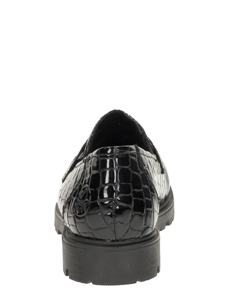 Rieker - Mocassin – zwart croco lak – foto 3 van 4