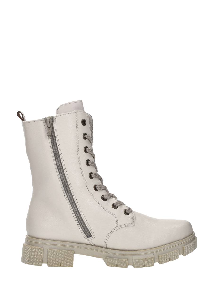 Rieker - Veterschoenen Hoog – gebroken wit – foto 4 van 4