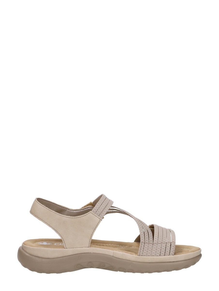 Rieker - Sandalen Plat – beige – foto 4 van 4