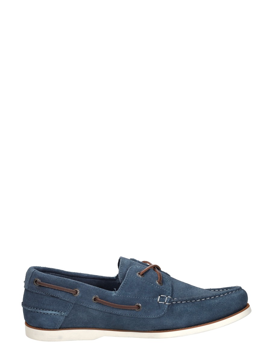 Tommy Hilfiger - Th Boat Shoe Core Suede – licht blauw – foto 4 van 4