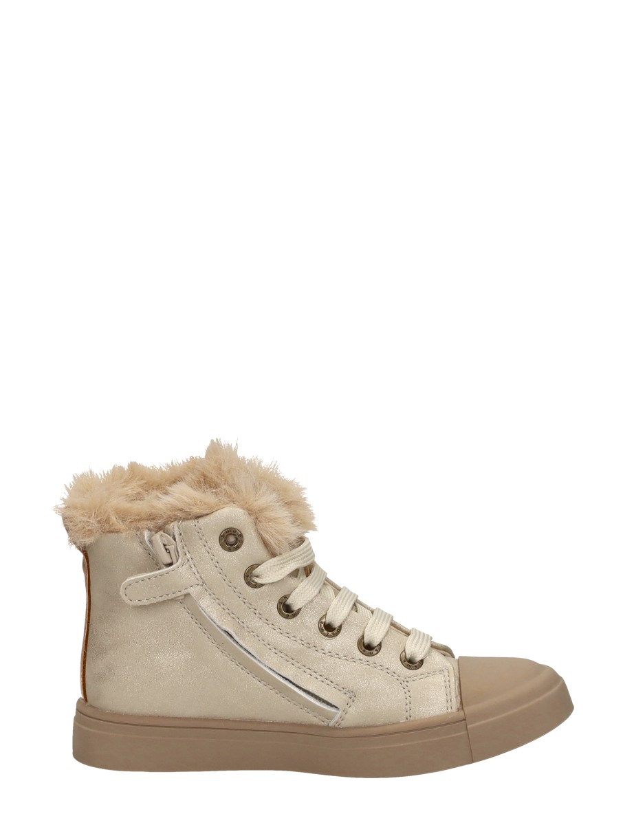 Shoesme - Veterschoen Hoog – goudkleur – foto 4 van 4