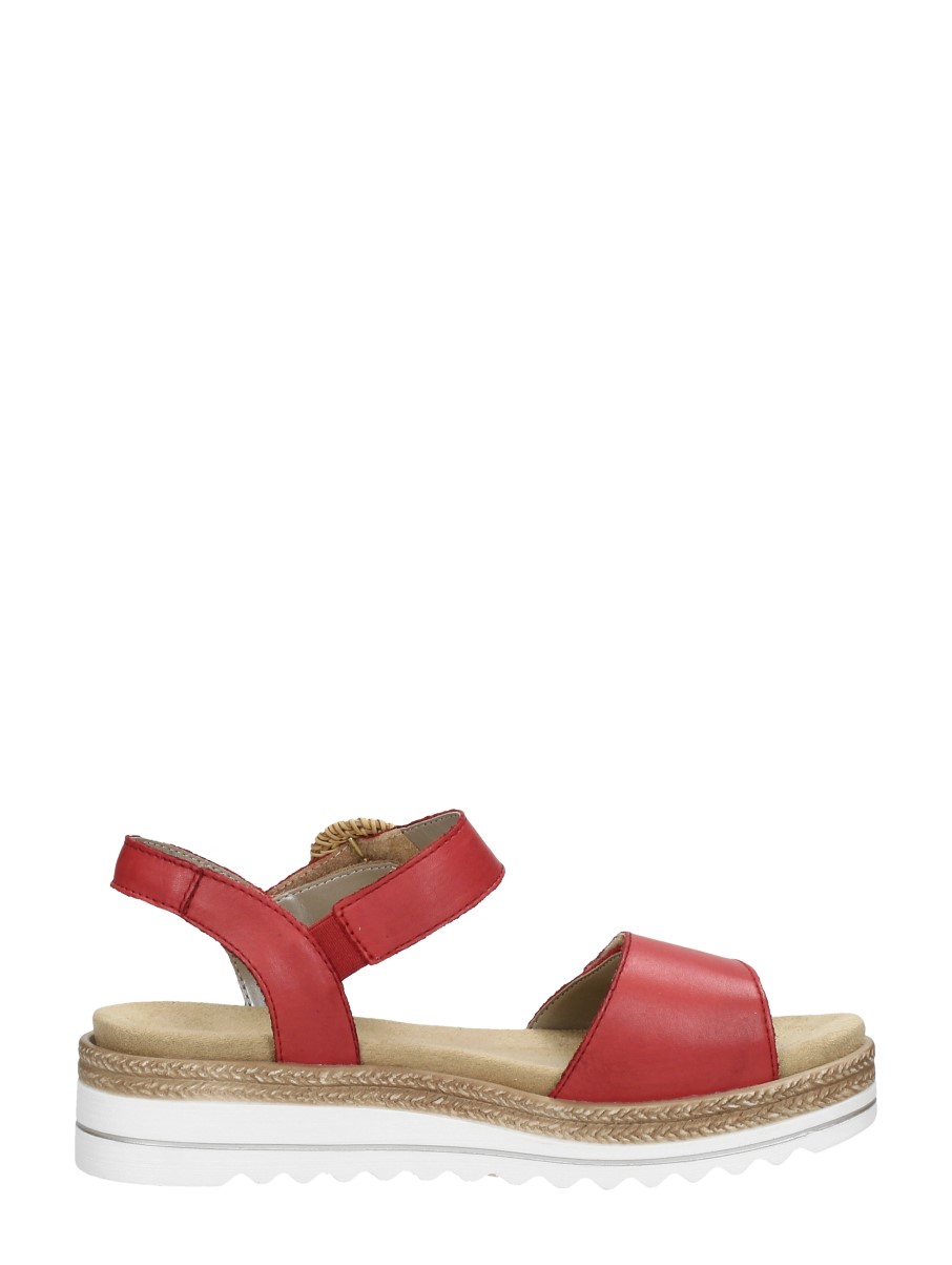 Remonte - Sandalen Plat – rood – foto 4 van 4