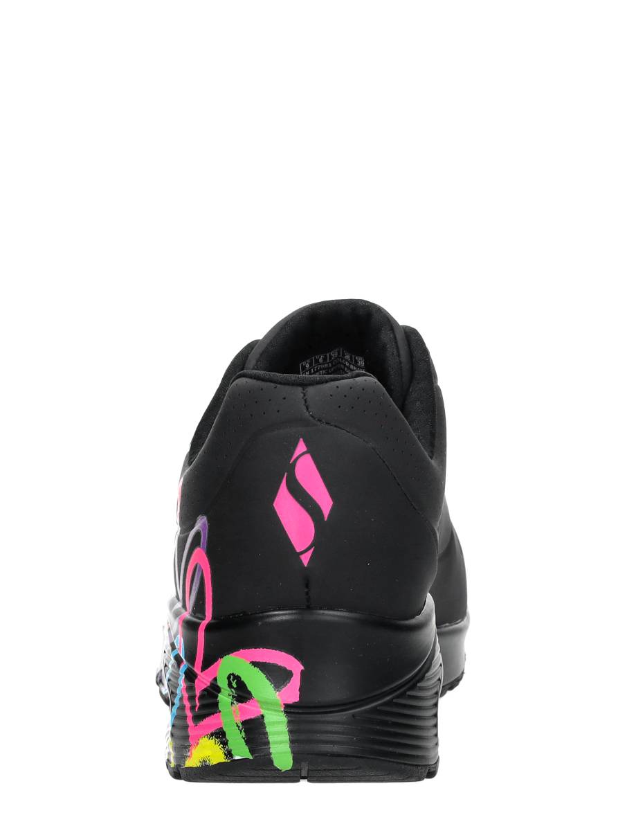 Skechers - Jgoldcrown: Uno - Highlight Love – zwart – foto 3 van 4