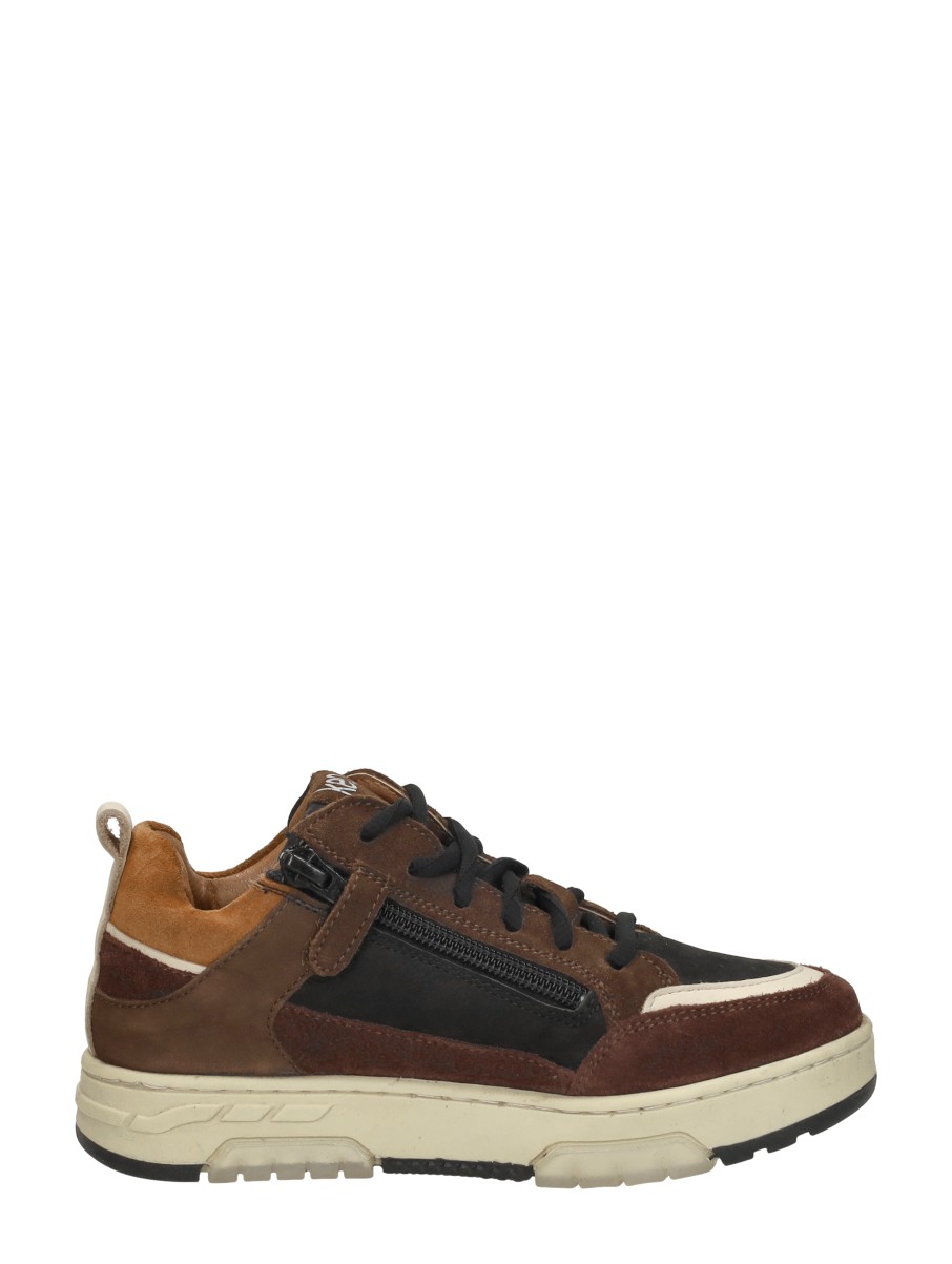 Keq - Veterschoenen Laag – donkerbruin – foto 4 van 4
