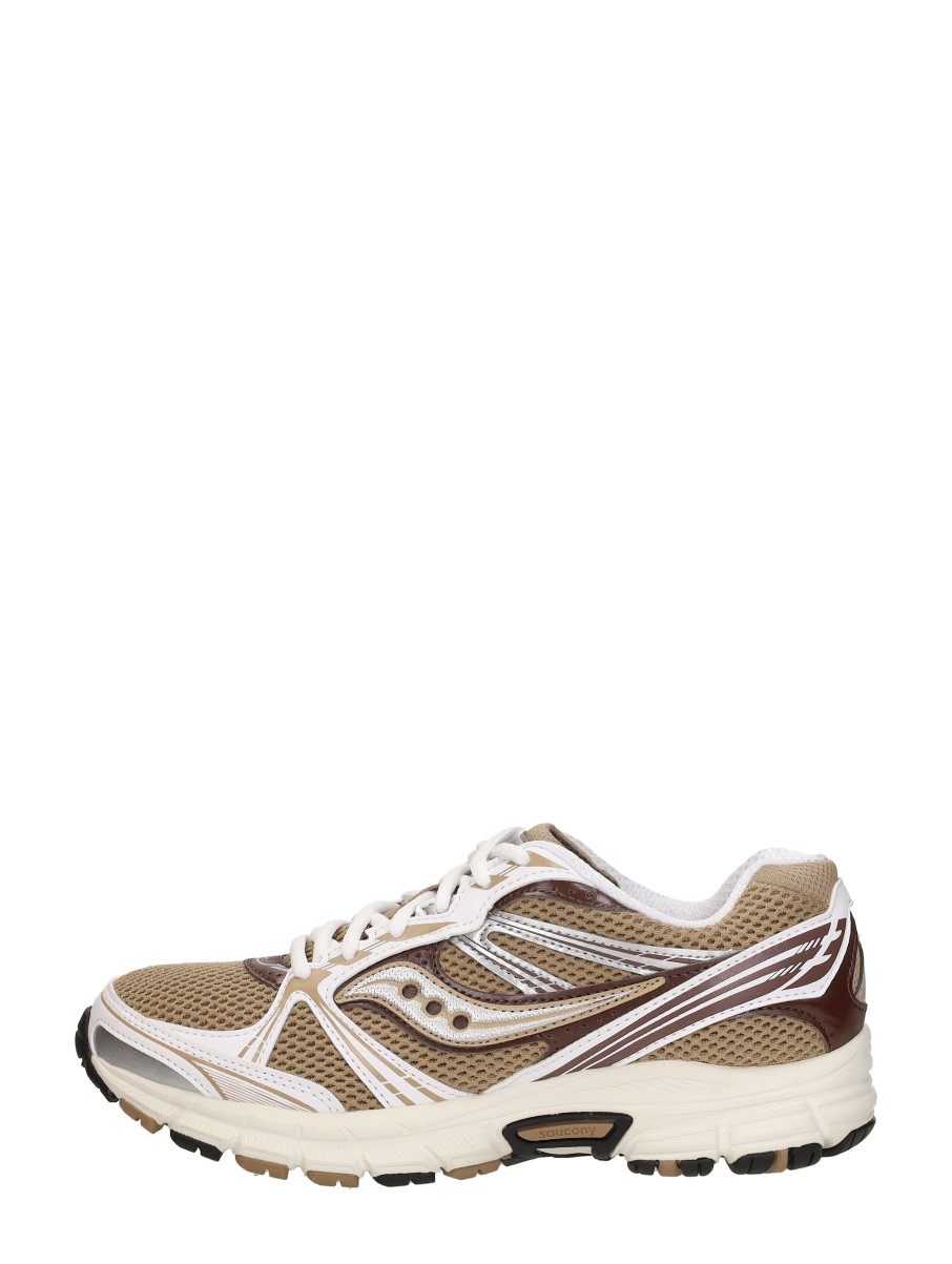 Dames Sneakers Saucony Saucony Grid Legacy Saddle/white Bruin - Maat 38