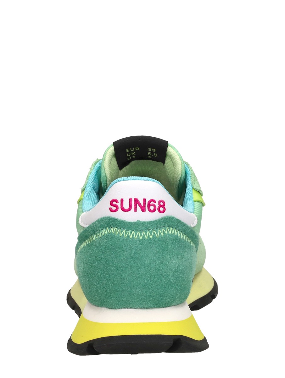 SUN68 damessneaker groen