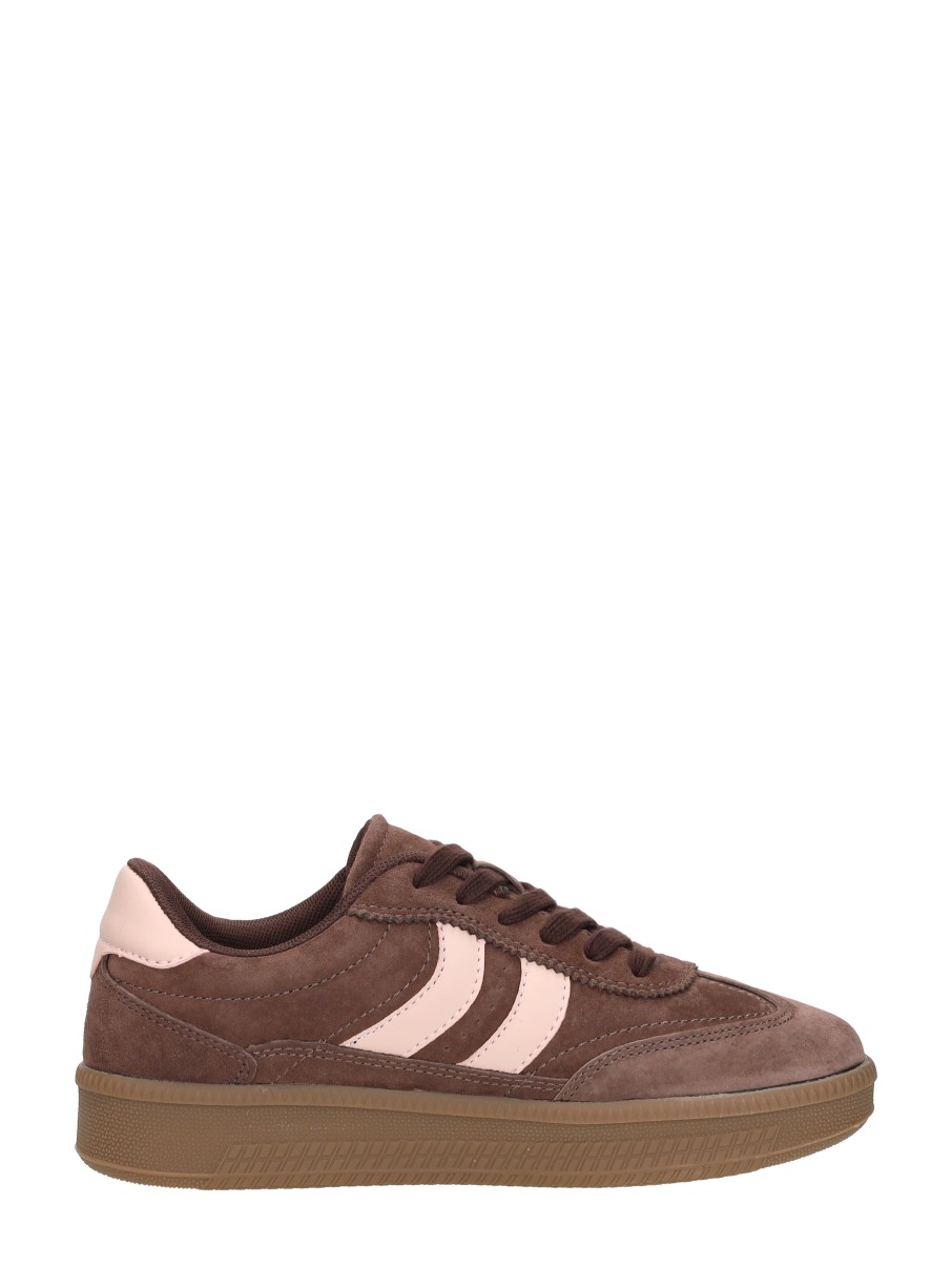 Sub55 - Sneakers Laag Middel Bruin – middelbruin – foto 4 van 4