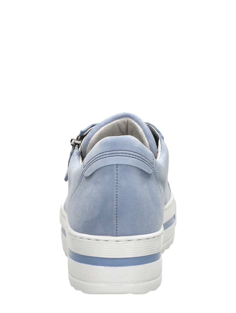 Gabor - Veterschoenen Laag – licht blauw – foto 3 van 4