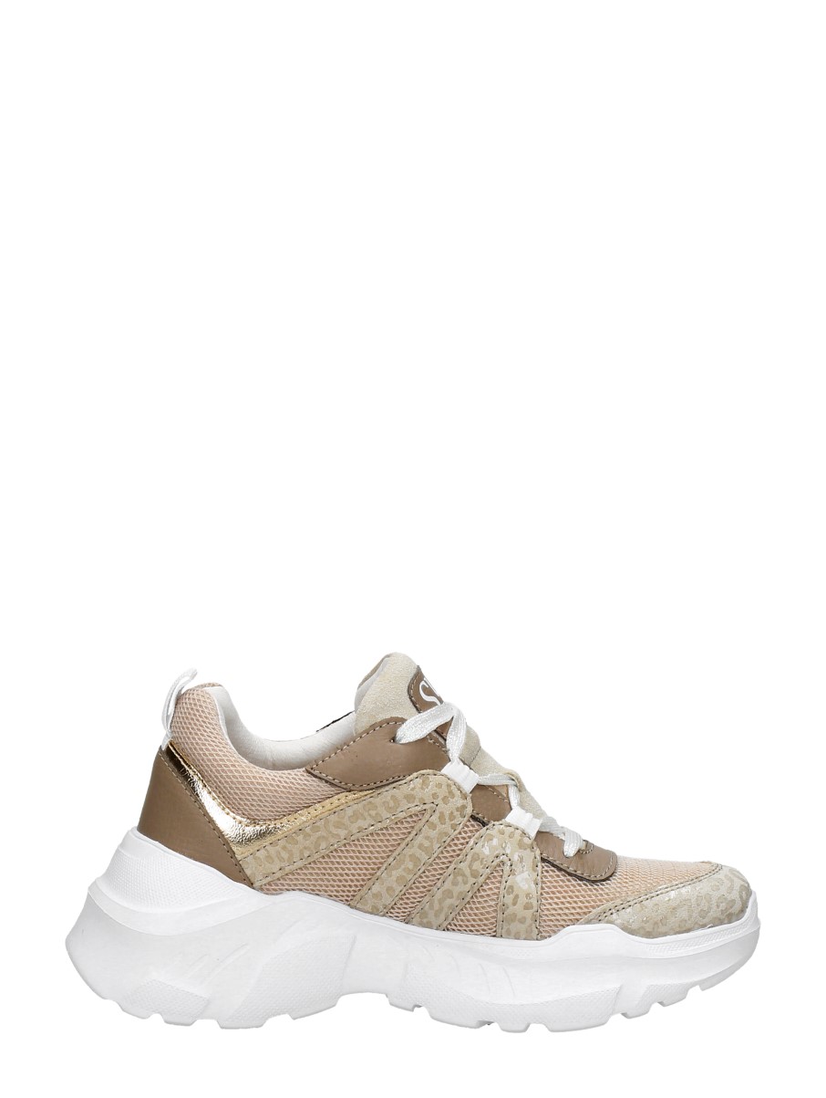 Sub55 - Lage Schoenen – goudkleur – foto 4 van 4