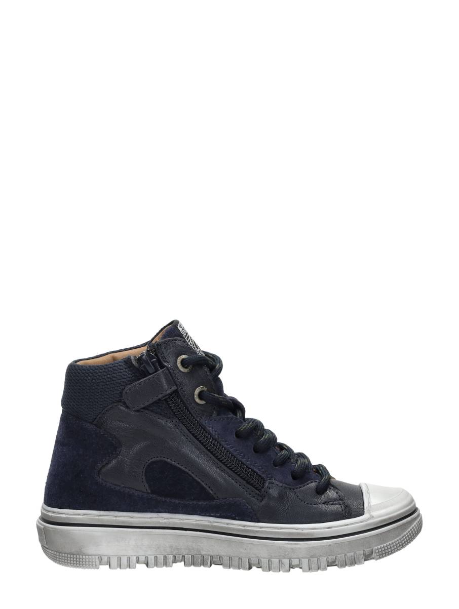 Develab - Veterschoenen Hoog – blauw – foto 4 van 4