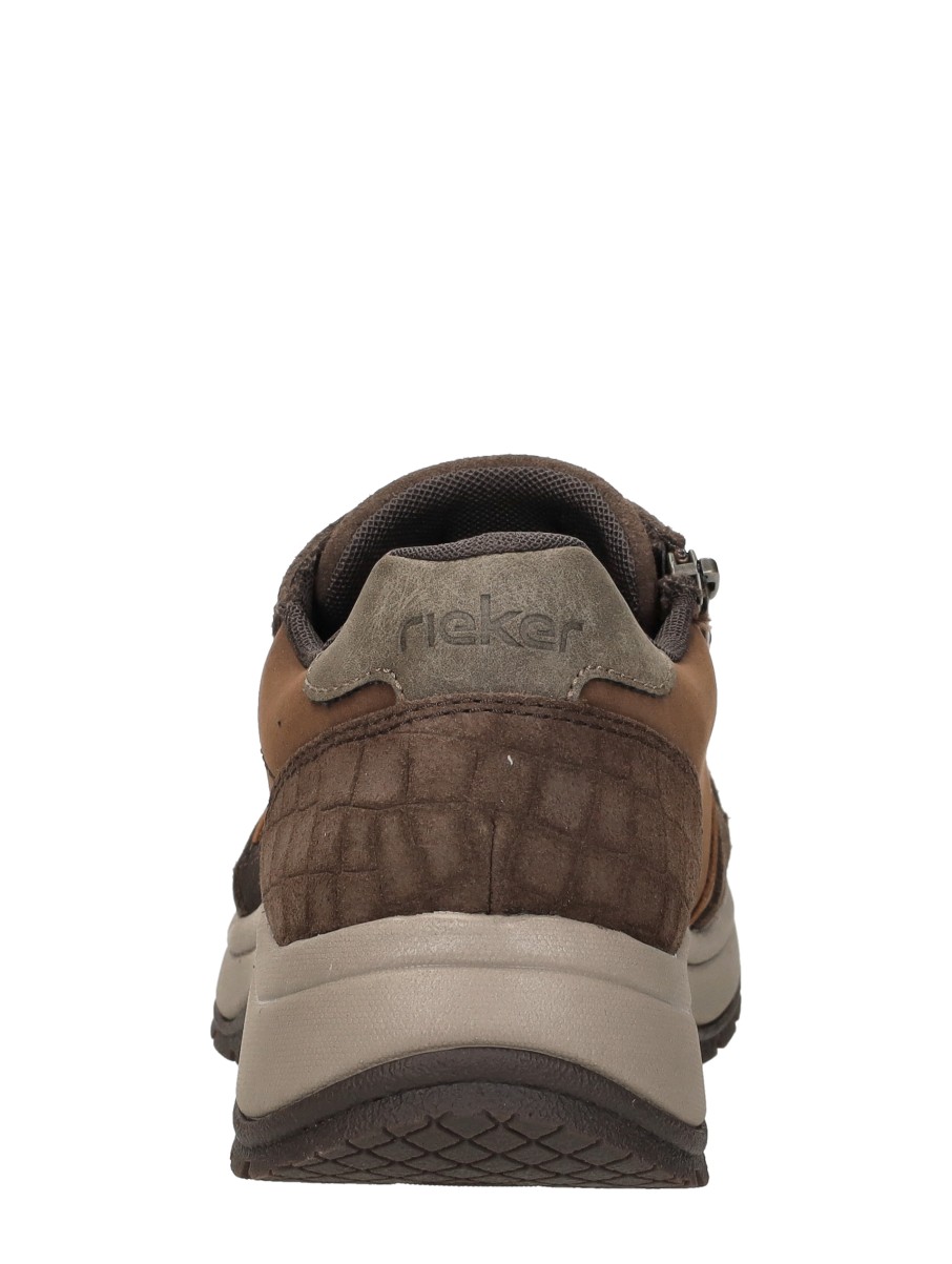 Rieker - Veterschoenen Laag – donkerbruin – foto 3 van 4