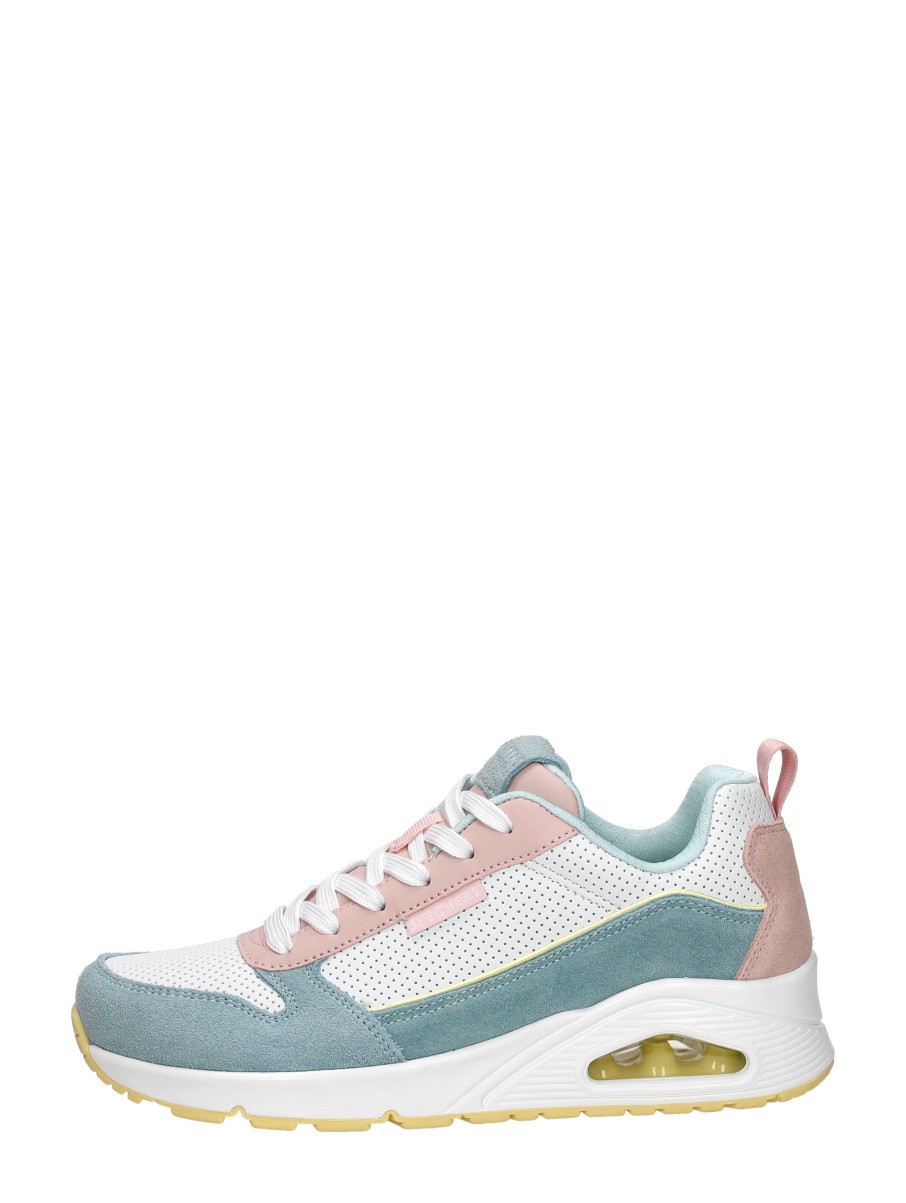 Skechers Uno 2 Much Fun sneakers blauw Suede