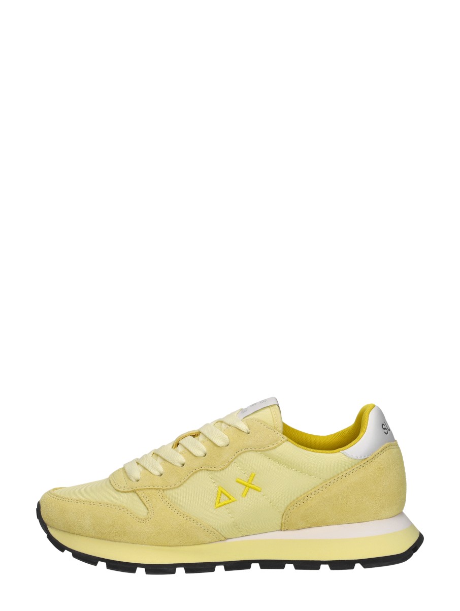 SUN68 damessneaker geel