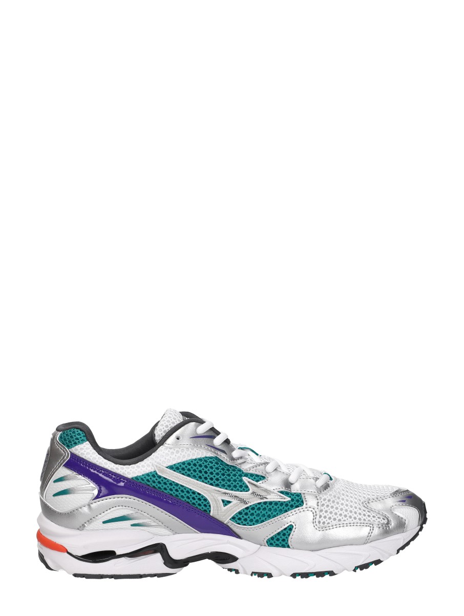 Mizuno Wave Rider 10 herensneaker wit