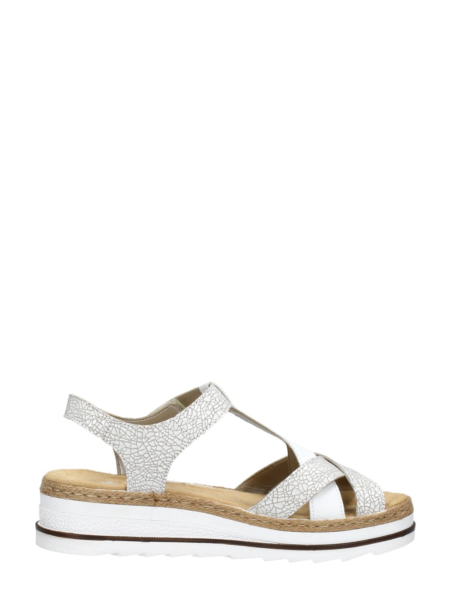 Rieker - Sandalen Plat – wit – foto 4 van 4
