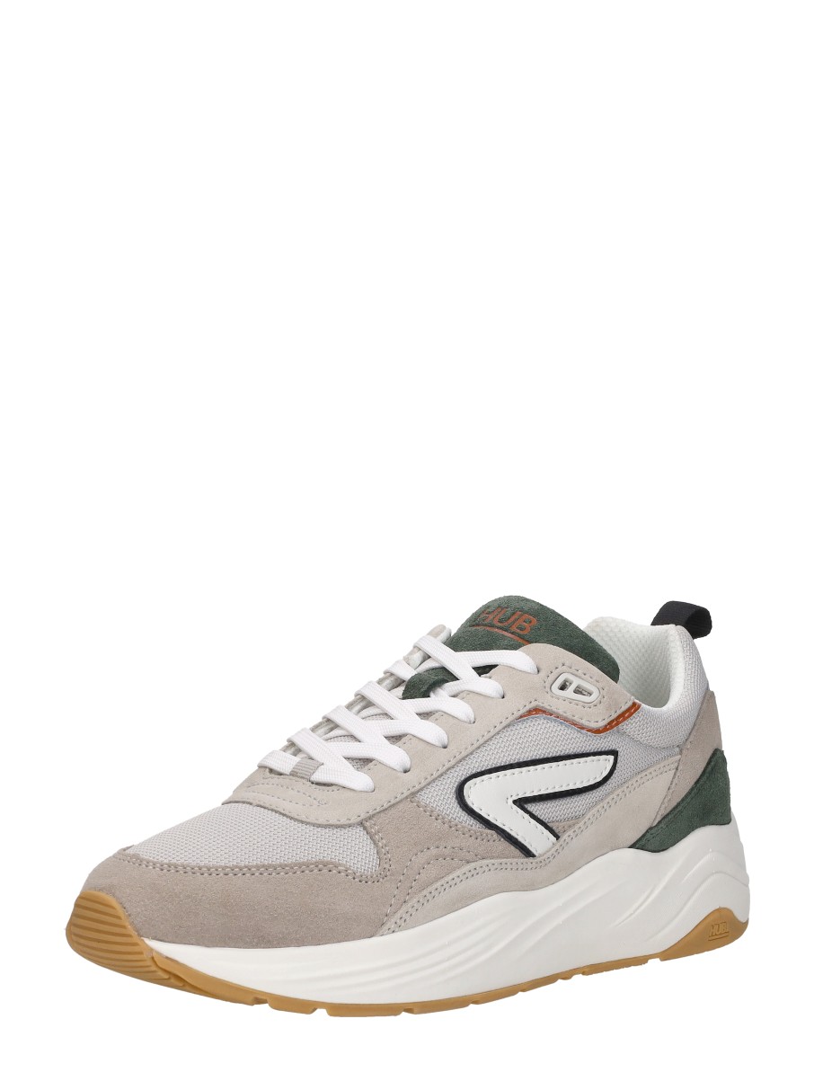HUB Glide herensneaker beige