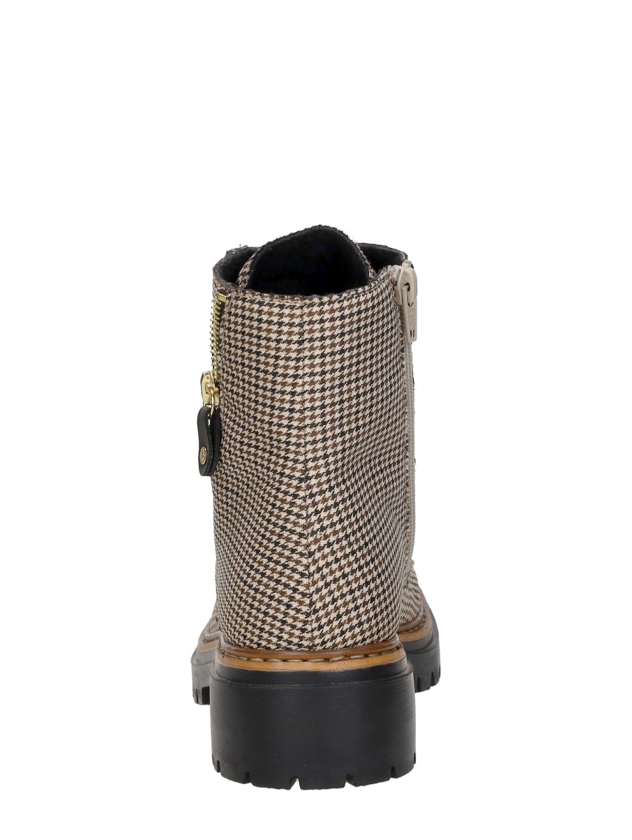 Rieker - Veterschoenen Hoog – beige – foto 3 van 4