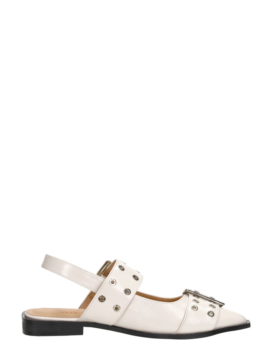 Shoecolate - Slingbacks – gebroken wit – foto 4 van 4