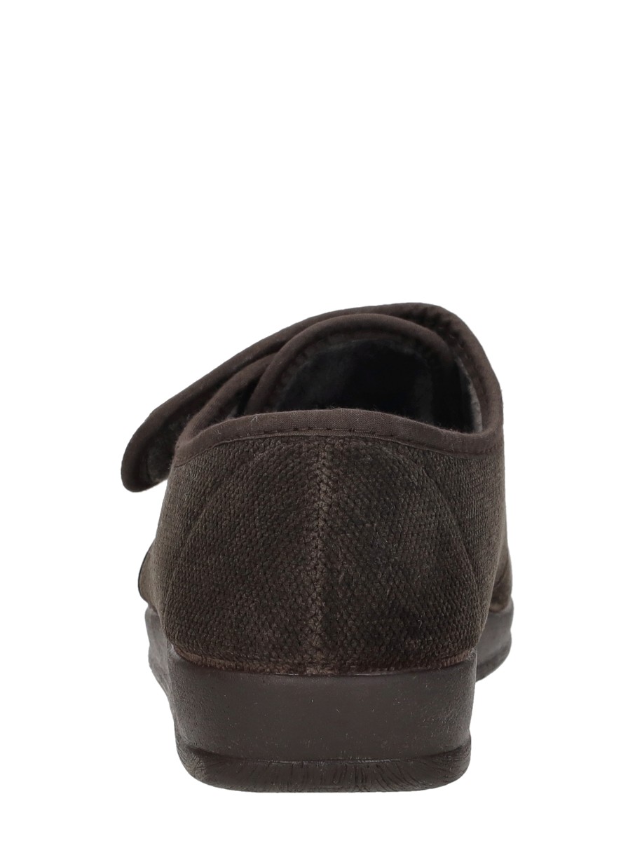 Comfort Plus - Heren Pantoffels – donkerbruin – foto 3 van 4
