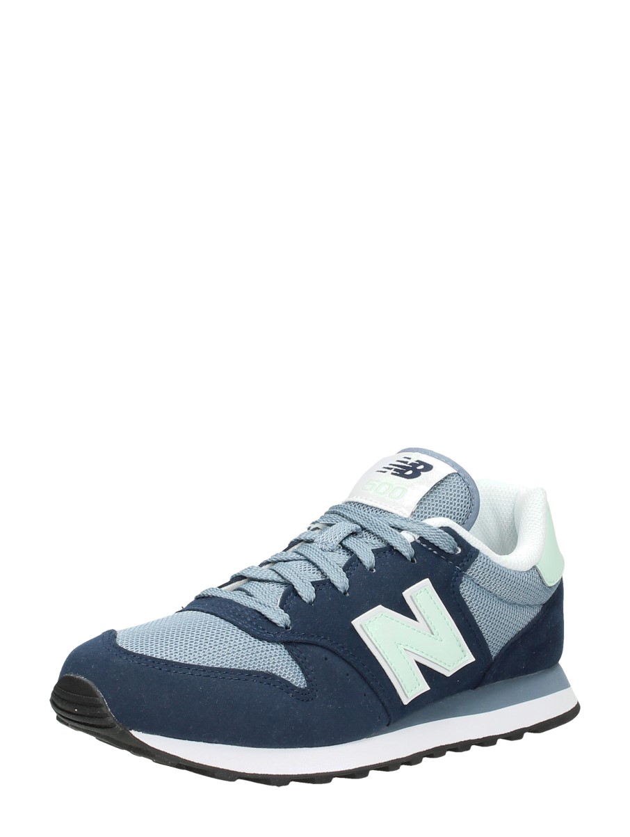 New Balance 500 damessneaker blauw