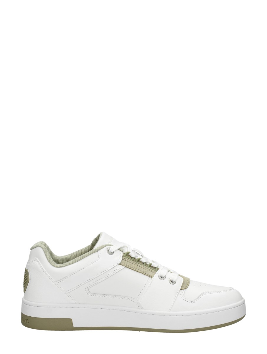 Calvin Klein - Cupsole Laceup Basket Low Lth – wit – foto 4 van 4