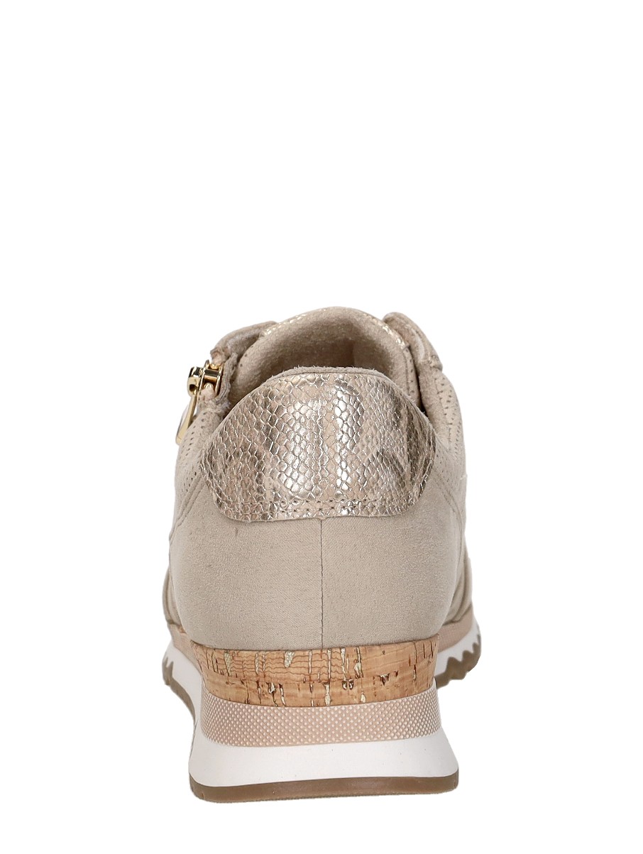 Marco tozzi - Sneakers Laag – beige – foto 3 van 4