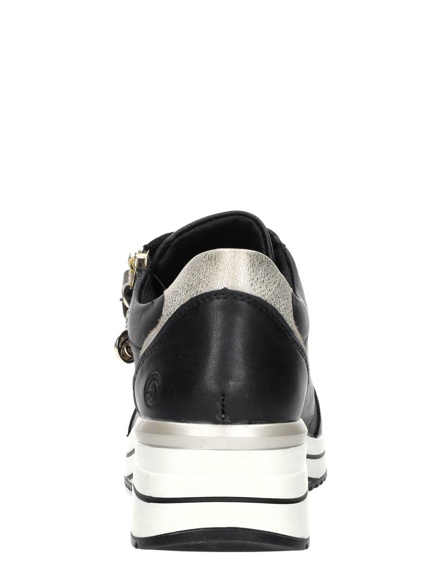 Remonte - Veterschoenen Laag – zwart – foto 3 van 4