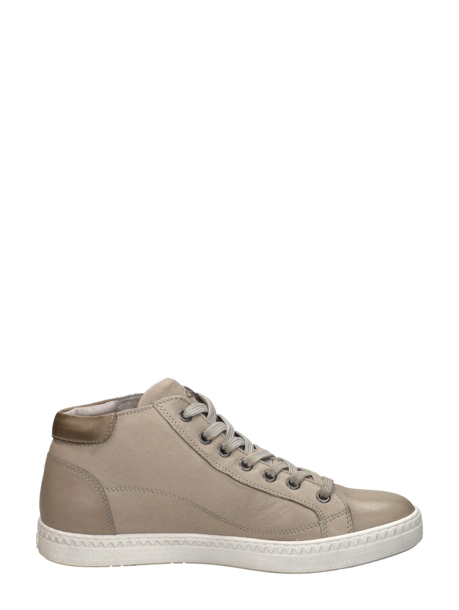 Aqa - Veterschoenen Hoog – taupe – foto 4 van 4